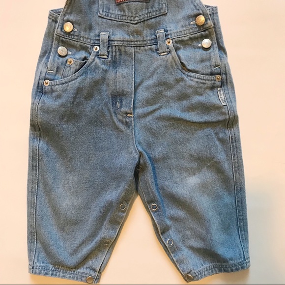 90s Weebok Denim Overalls - Picture 3 of 7